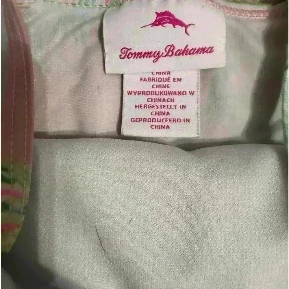 Tommy Bahama swimsuit set  10/12  little girl two piece with cover up k143